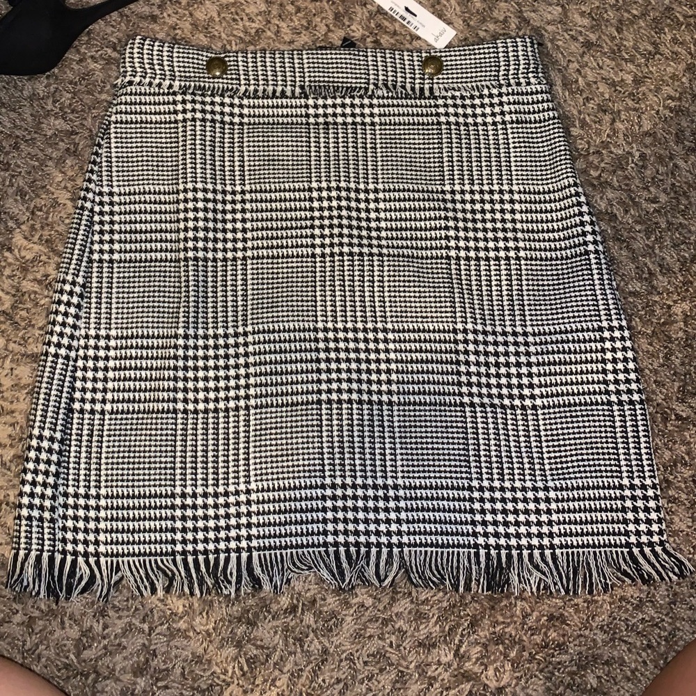 Plaid Mini Skirt